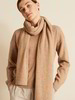 Strickschal Baby Alpaka, dinkel