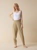 Yogahose aus Bio Baumwolle, light khaki