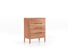 Highboard Tenso, Breite 70.2, 4 Laden, Kernbuche