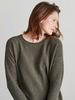 Pullover-Loose Fit, 45 khaki melange