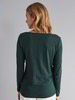 Shirt-Langarm-Flamé, smaragd