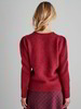 Pullover, cranberry melange