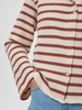 Shirt aus Bio-Baumwolle, 56 offwhite/kastanie jacquard ringel