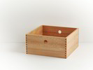 Holzbox in Buche