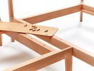 Loungesofa Linera, Verbindungsplatte