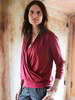 Shirt-Wickeloptik, rote beete