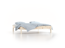 Bett Alpina ohne Betthaupt, 200 x 210 cm, Zirbe