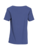 T-Shirt Rippe, stahlblau