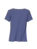 T-Shirt, stahlblau