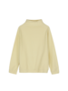 Sweatshirt aus Bio-Baumwolle, pastellgelb