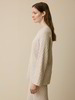 Pullover aus Bio-Baumwolle und Wolle, sand melange
