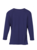 Shirt Tintenblau Rückansicht