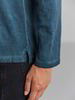 Shirt-Langarm-Cold Dyed, blauquarz