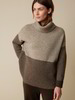  Pullover aus Yakwolle, yak fischgrat