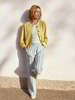 Sweatjacke aus Bio Baumwolle/Hanf, zitronensorbet