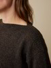 Pullover aus Alpakawolle, mokka