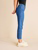 Jeans 7/8, mittelblau denim