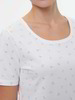 Schlafshirt aus Bio-Baumwolle, 71 blümchendruck lavender