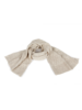 Strickschal aus Bio-Baumwolle und Wolle, sand melange