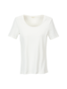 Grüne Erde T-Shirt Rippe in weiß Vorderseite