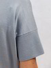 Pullover-Kurzarm, taubenblau