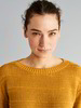 Pullover-Langarm, curcuma