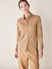Blusenshirt Langarm, tobacco