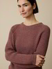 Pullover aus Alpakawolle, berry melange