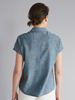 Bluse-chambray, denim chambray