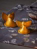 Engel aus Keramik in honig & Tischwäsche Fabiola, messing