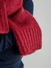 Strickschal-Melange, 26 cranberry melange