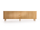 Rolloschrank Tonda inkl 2 Fachbretter u. Rollo, Eiche