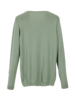 Pullover V-Ausschnitt Jade Rückansicht