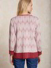 Pullover-Feinstrick, rot