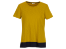 Shirt kurzarm mit farbig abgesetzter Blende, 41 schilfgrün