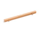 Regal Quintum Leiste für Endsteher, mit Logo, Buche