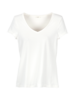 V-shirt weiß Vorderansicht