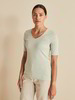 Shirt-Kurzarm-Rippe, mint