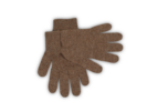 Handschuhe aus Alpakawolle, walnuss melange