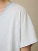 Shirt aus Bio Baumwolle/Hanf, eisblau