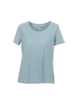 Shirt Kurzarm, Gletscherblau, Vorderansicht