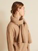 Strickschal Baby Alpaka, dinkel