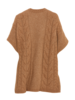 Poncho-Zopfmuster, 62 camel