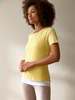 T-Shirt aus Bio-Baumwolle, zitronensorbet