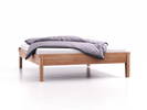 Bett Alpina ohne Betthaupt, 160 x 200 cm, Kernbuche