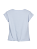 Shirt-Kurzarm, lavendel blau