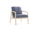 Fauteuil Ketil, Wollstoff Elverum Ozean (75), Esche