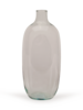 Vase aus Recyclingglas, mundgeblasen, Klarglas