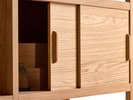Regal Quintum Schiebetüren-Set Holz, Eiche