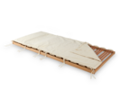 Lattenrostauflage, 100 % Schafschurwoll-Filz